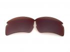 Galaxy Replacement  Lenses For Oakley Flak 2.0 XL Brown Color